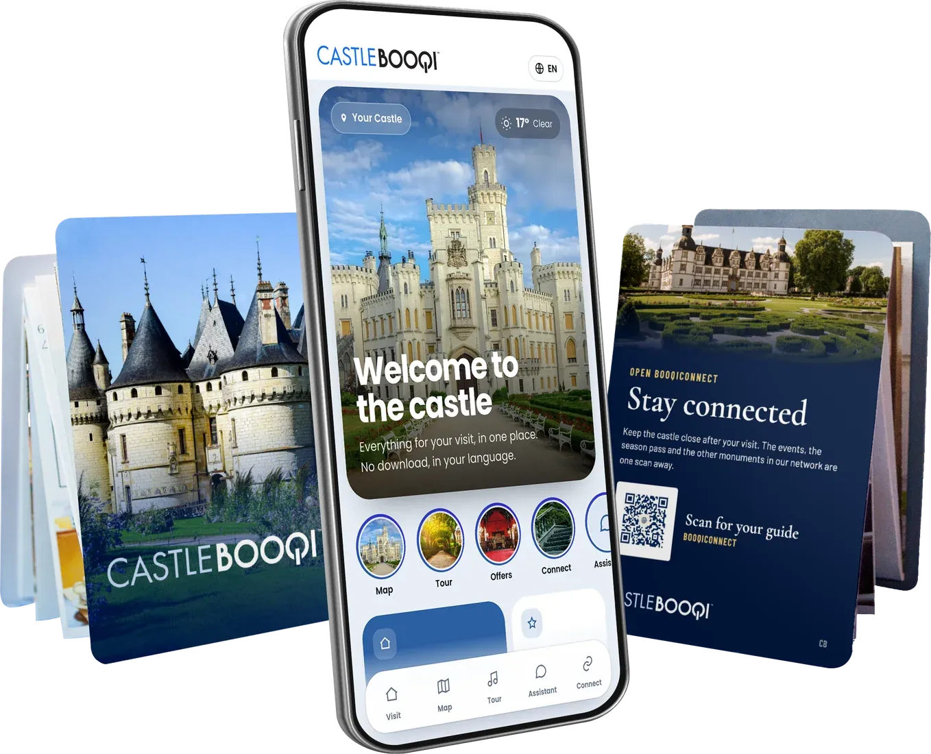 CastleBooqi: cover, insert and the BooqiConnect app