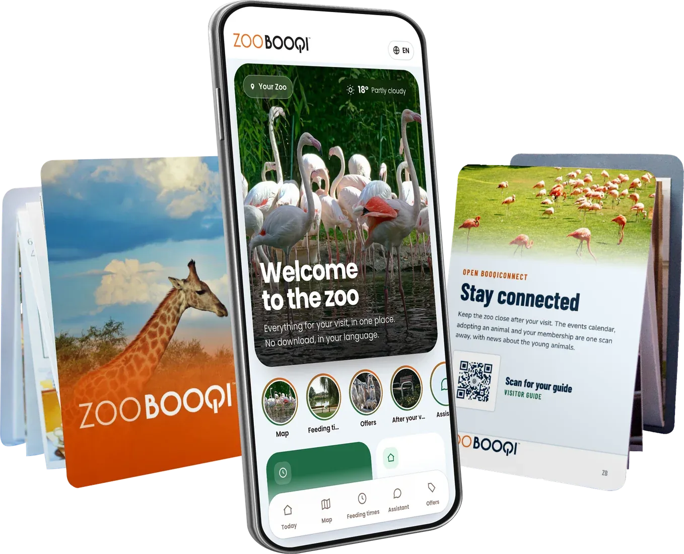 ZooBooqi: cover, insert and the BooqiConnect app